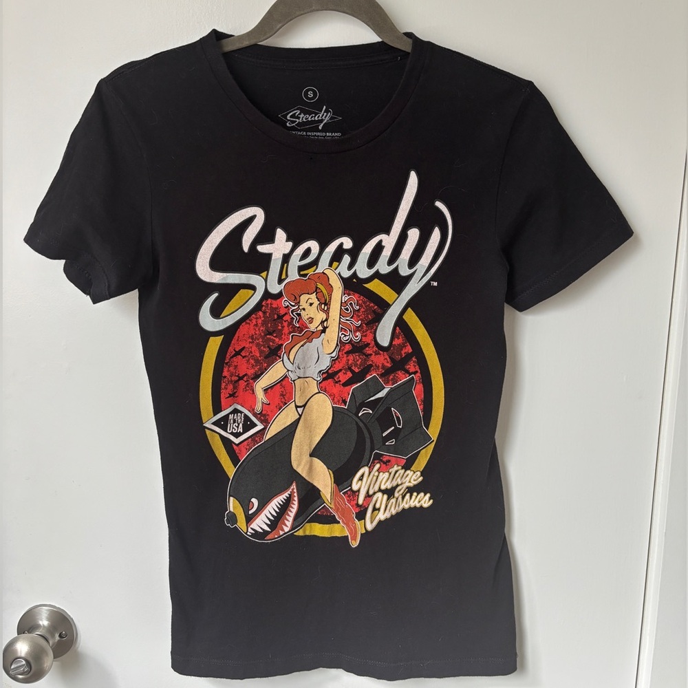 Steady Brand 'Vintage' Graphic Tee
